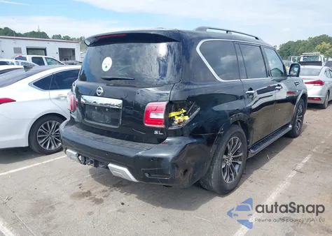 2018 Nissan Armada Sl из США, поврежденный, VIN JN8AY2ND1J9051528